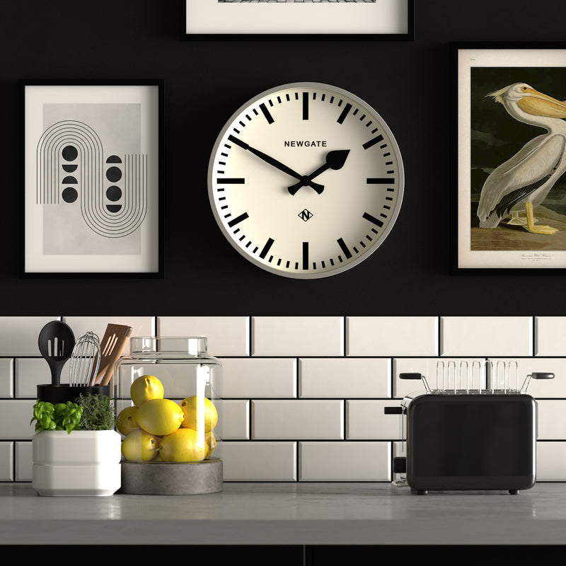 media image for Number Three Railway Wall Clock 24