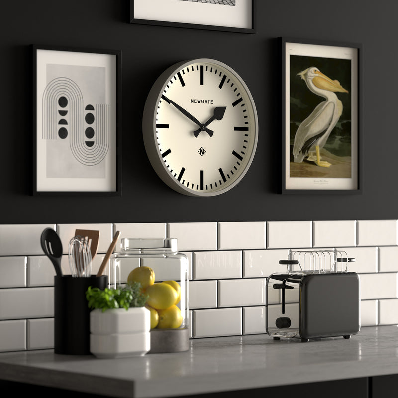 media image for Number Three Railway Wall Clock 274