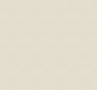 product image of Arches Alba Beige Peel-and-Stick Wallpaper by NextWall 512