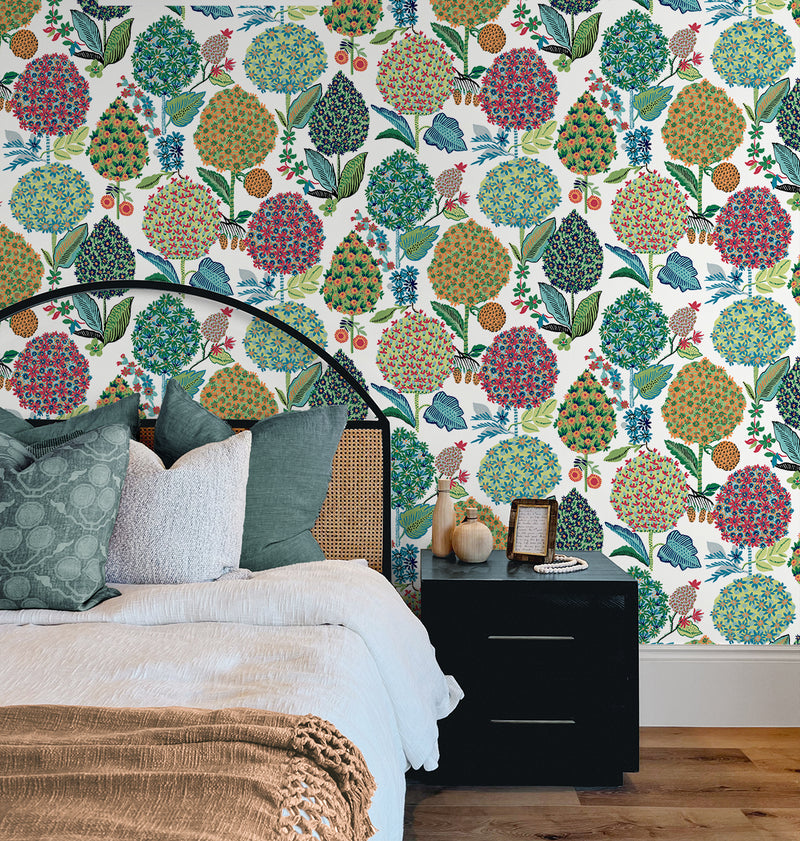 media image for Blooming Bulbs Peel & Stick Wallpaper in Summer Spritz 218