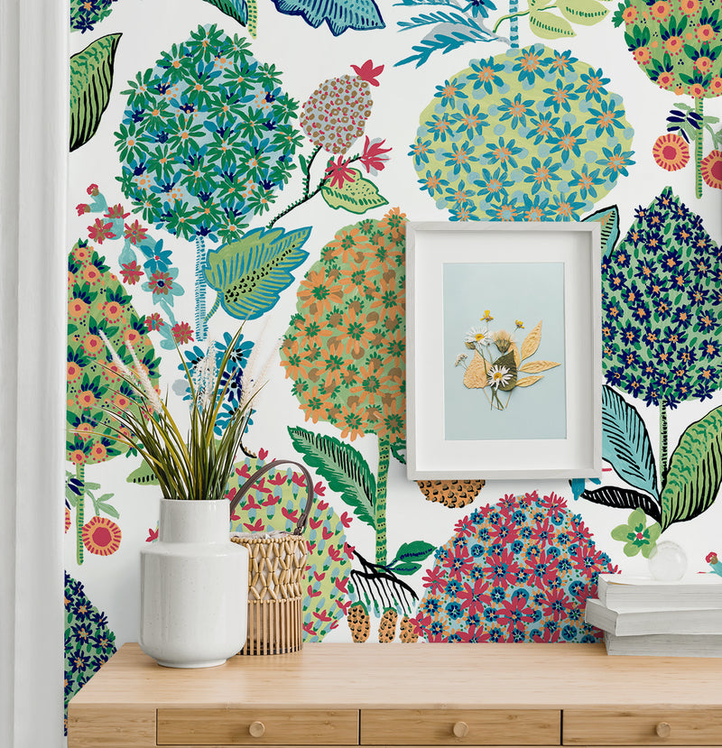 media image for Blooming Bulbs Peel & Stick Wallpaper in Summer Spritz 273