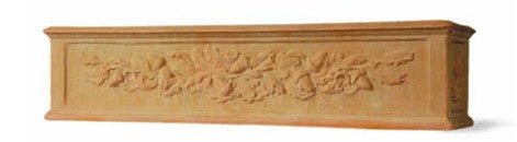media image for Oakleaf Window Box in Terracotta Finish design by Capital Garden Products 264