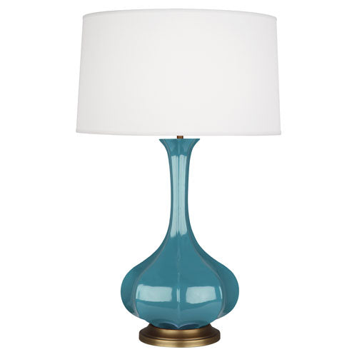 media image for pike 32 75h x 11 5w table lamp by robert abbey 32 288