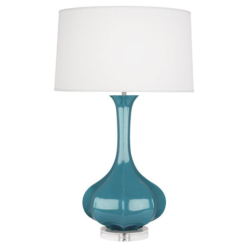 media image for pike 32 75h x 11 5w table lamp by robert abbey 27 23