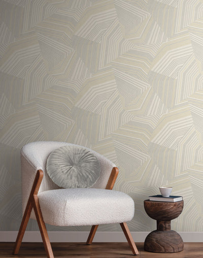 product image for Dotted Maze Wallpaper in Taupe 90
