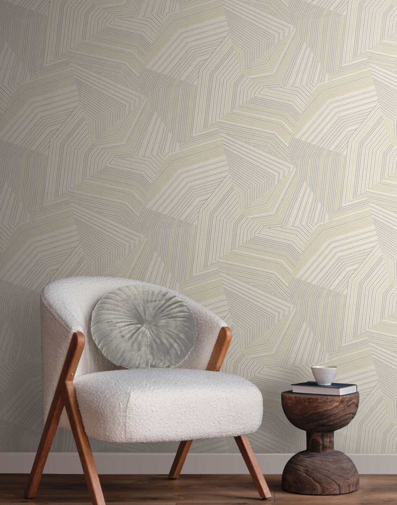 media image for Dotted Maze Wallpaper in Taupe 253