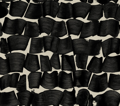 product image of Brushed Ink Wallpaper in Black 521