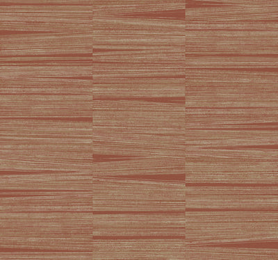 product image for Line Stripe Wallpaper in Brick 39