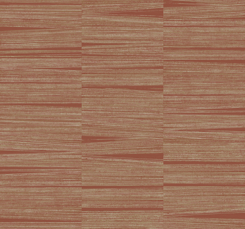 media image for Line Stripe Wallpaper in Brick 253