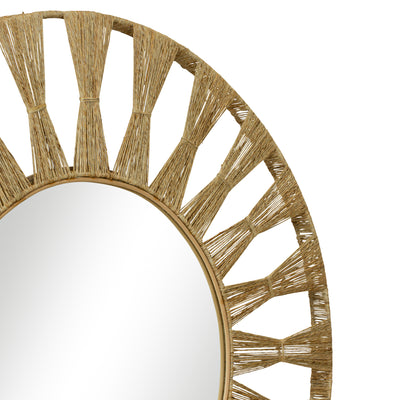 product image for Ojai Round Mirror by Selamat 55