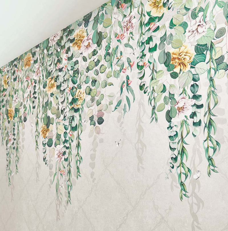 media image for Eucalyptus Spring Green Wallpaper from the Empyrea Collection by Osborne & Little 219