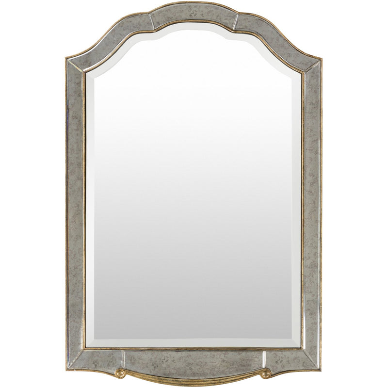 media image for Oleander OND-2500 Arch/Crowned Top Mirror in Gold by Surya 283