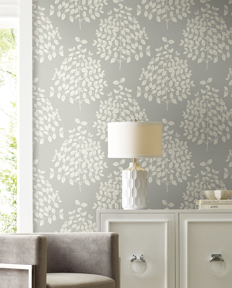 media image for Tender Wallpaper in Pearl Grey by Candice Olson for York Wallcoverings 226