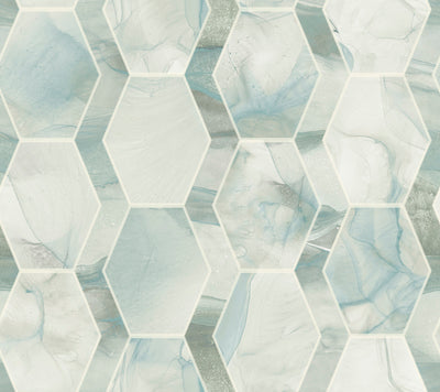 product image for Earthbound Wallpaper in Turquoise by Candice Olson for York Wallcoverings 92