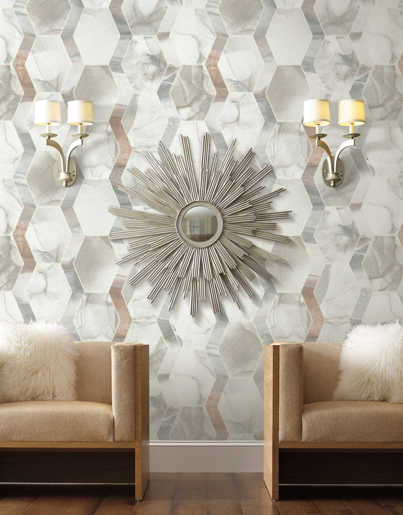 media image for Earthbound Wallpaper in Taupe by Candice Olson for York Wallcoverings 253