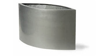 media image for Geo Oval Planter in Aluminum design by Capital Garden Products 281