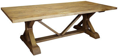 product image for reclaimed lumber x dining table 3 60