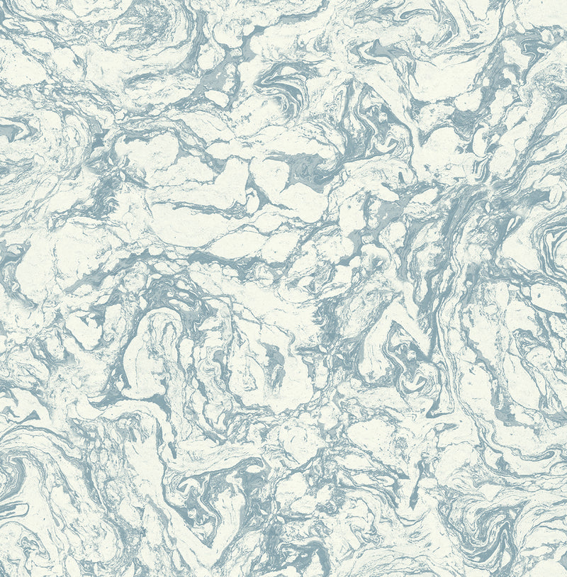 media image for Oil and Water Wallpaper in Grey Blue from the Caspia Collection by Wallquest 298