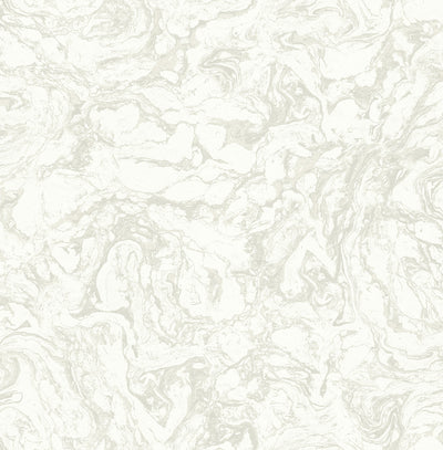 product image of Oil and Water Wallpaper in White from the Caspia Collection by Wallquest 55