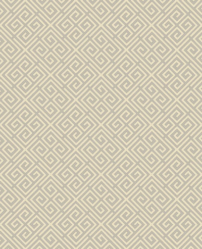 product image of omega taupe geometric wallpaper from the symetrie collection by brewster home fashions 1 511