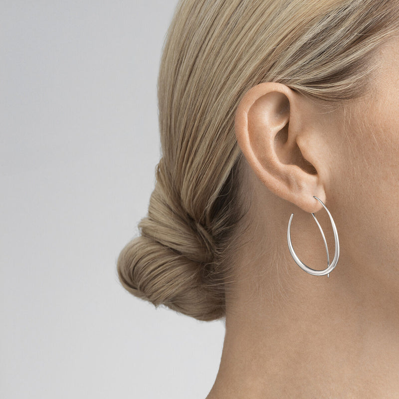 media image for Offspring Silver Earrings in Various Styles by Georg Jensen 229