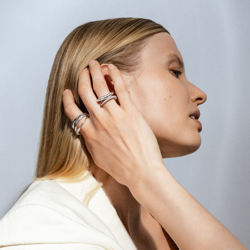 media image for Offspring Rings in Various Styles by Georg Jensen 210