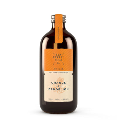 product image of orange dandelion soda syrup 1 529