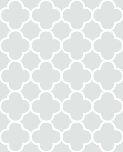 product image for Origin Mint Quatrefoil Wallpaper from the Symetrie Collection by Brewster Home Fashions 72