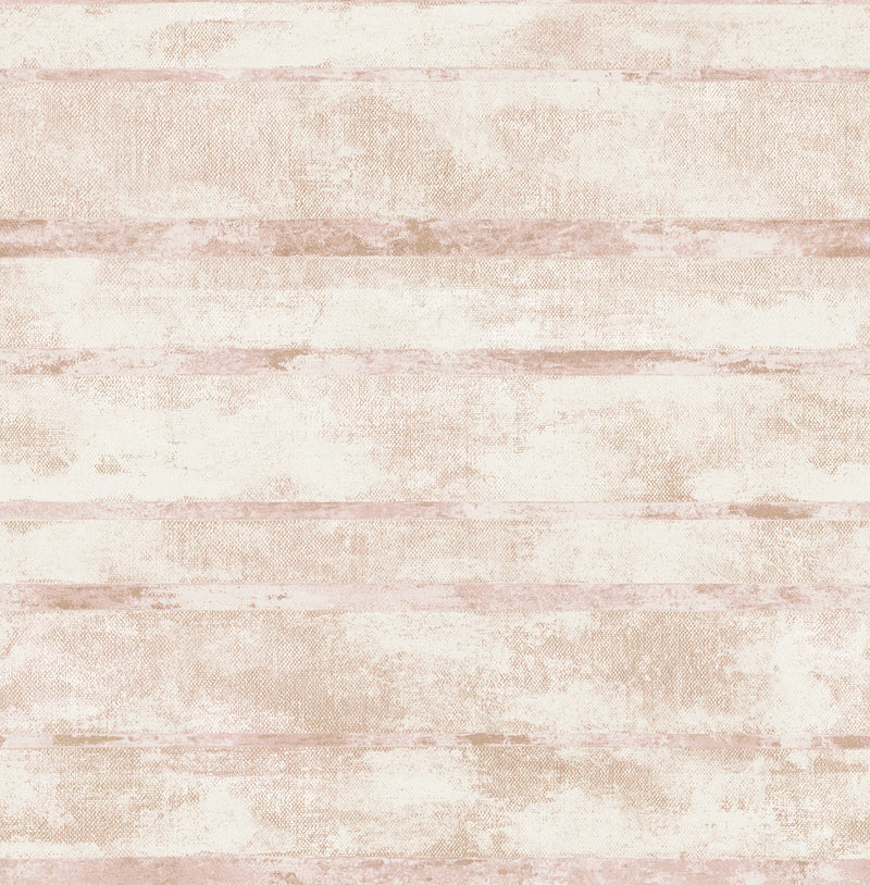 media image for Otis Wallpaper in Ivory, Pink, and Tan from the Metalworks Collection by Seabrook Wallcoverings 257