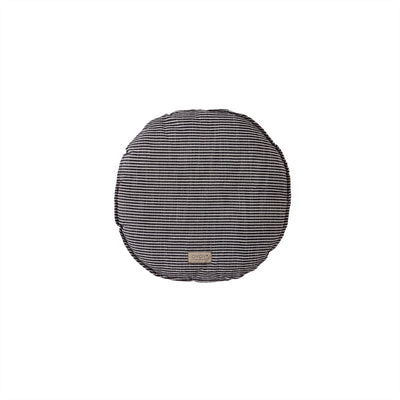 product image for outdoor kyoto cushion round black white 1 57