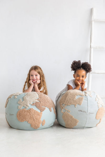 product image for pouffe world map by lorena canals p wmap 11 18