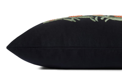 product image for black pillow by rifle paper co x loloi p012prp0021bl00pil1 2 46