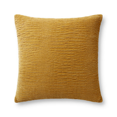 product image for loloi gold pillow by loloi p027pll0097go00pil5 3 4