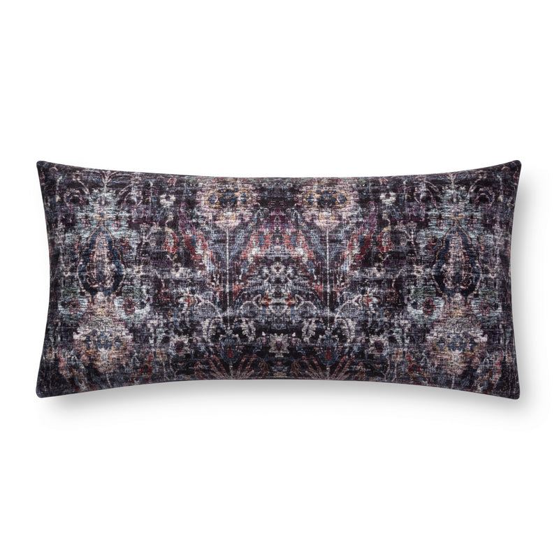 media image for Abstract Black & Multi Pillow by Loloi 228