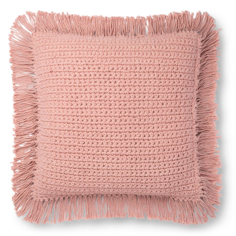 media image for Pink Fringe Pillow 1 293