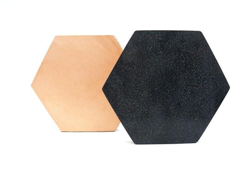 media image for Black Granite Trivet in Various Shapes design by Fort Standard 263