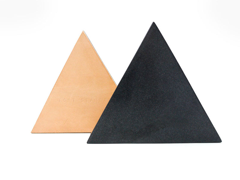 media image for Black Granite Trivet in Various Shapes design by Fort Standard 249
