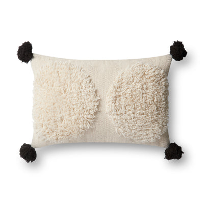 product image of Shaggy Ivory & Black Pillow by Justina Blakeney 572