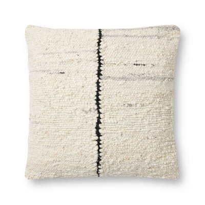 product image for Carla Hand Woven Ivory Black Pillow By Amber Lewis X Loloi P154Pal0030Ivblpil3 1 4