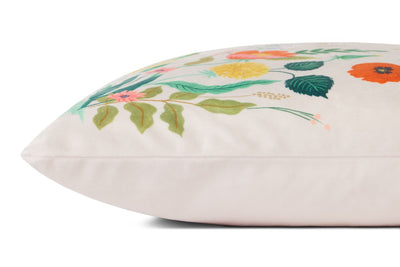 product image for multi color pillow by rifle paper co x loloi p190prp0024ml00pil3 2 46