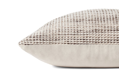 product image for Morro Hand Woven Natural Grey Pillow By Amber Lewis X Loloi P284Pal0018Nagypil3 2 53