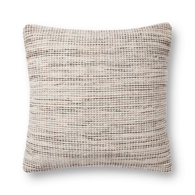 product image of Morro Hand Woven Natural Grey Pillow By Amber Lewis X Loloi P284Pal0018Nagypil3 1 546