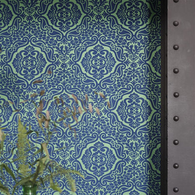 product image for Fioravanti Cobalt Wallpaper from the Minakari Collection by Designers Guild 33