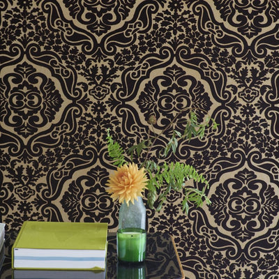 product image for Fioravanti Espresso Wallpaper from the Minakari Collection by Designers Guild 56