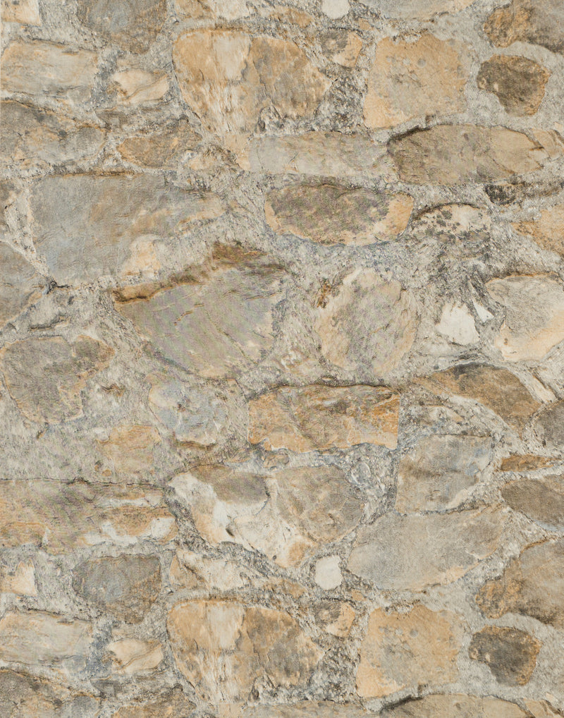 media image for Field Stone Wallpaper in Tan/Gray from the Mediterranean Collection by York Wallcoverings 248