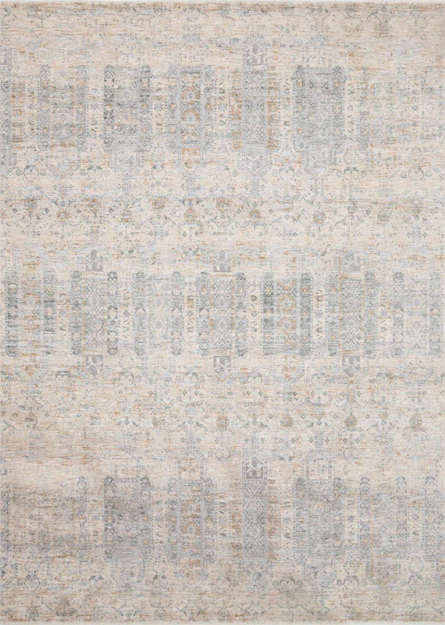 Pandora Rug in Ivory & Mist by Loloi