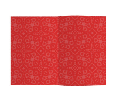 product image for Paseo Embossed Scarlet Notebook design by Christian Lacroix 40