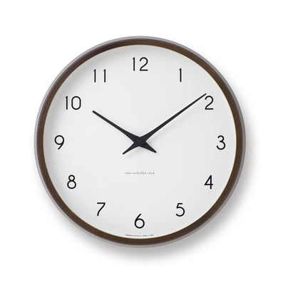 product image of champagne clock in brown design by lemnos 1 529