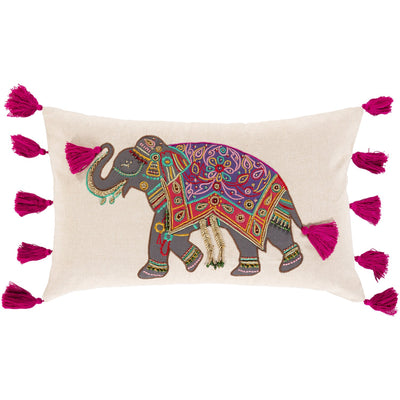product image of Parade PDE-001 Hand Woven Lumbar Pillow in Beige by Surya 546