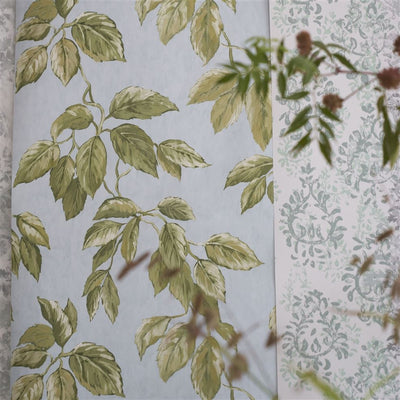 product image for Jangal Celadon Wallpaper from the Minakari Collection by Designers Guild 59